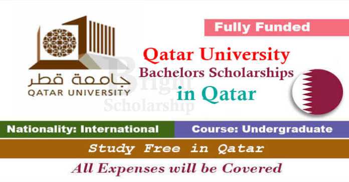 Qatar University Bachelors Scholarships 2023-24 in Qatar (Fully Funded)