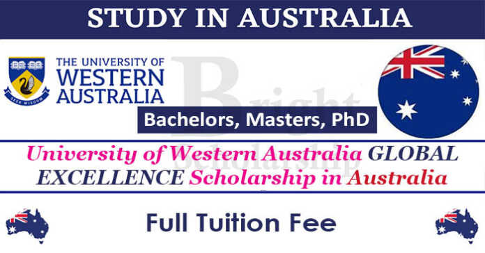 University of Western Australia Scholarship 2023-24 in Australia (Funded)