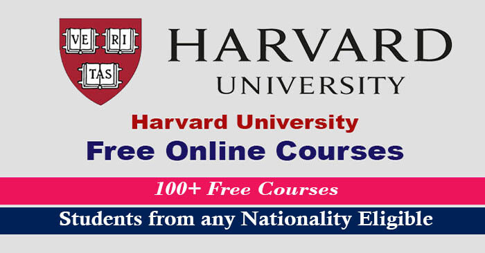 Harvard University Free Online Courses 2023 With Certficates 
