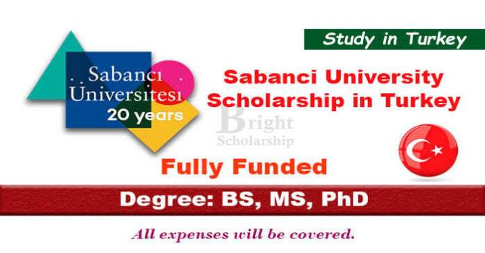 Sabanci University Scholarship 2023-24 in Turkey (Fully Funded)
