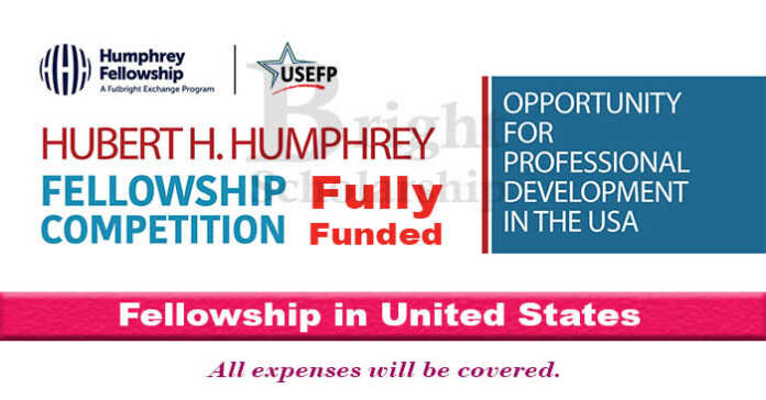 Humphery Fellowship Program 2023-24 in USA (Fully Funded)