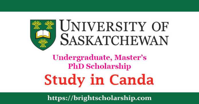 University of Saskatchewan Scholarships 2022 in Canada (Funded)