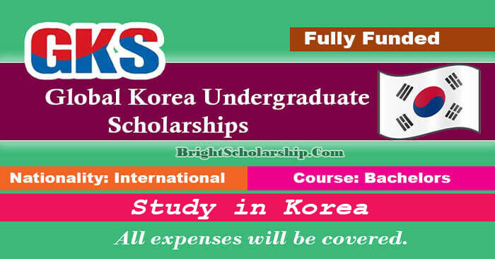 Global Korea Undergraduate Scholarships 2024 In South Korea (Fully Funded)