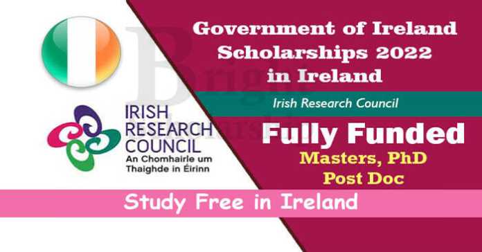 Government of Ireland Scholarships 2024 in Ireland (Fully Funded)