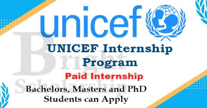 UNICEF Internship Program 2023 (Paid)