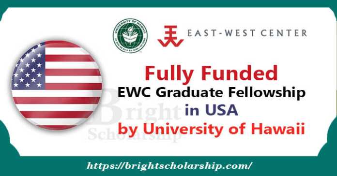 EWC Graduate Fellowship 2024 in USA (Fully Funded)