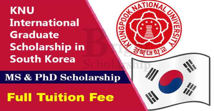 KNU International Graduate Scholarship 2023 in Korea (Funded)