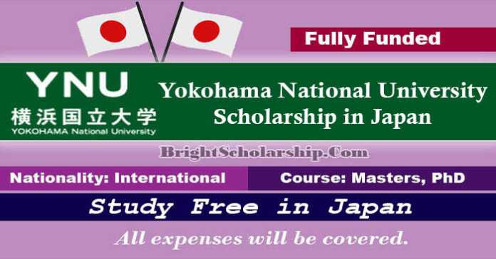 Yokohama National University Scholarship 2023-24 in Japan (Fully Funded)