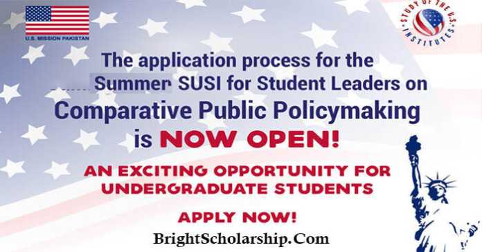 SUSI Leadership Summer Exchange Program 2023 in USA (Fully Funded)