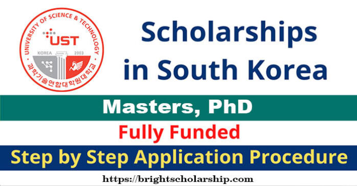 UST Scholarships 2023-24 in South Korea (Fully Funded)