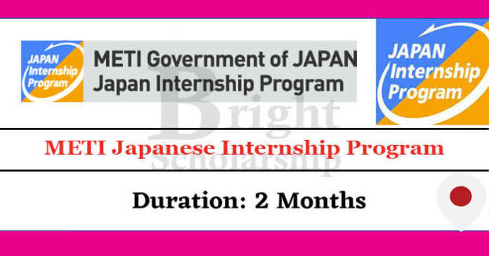 METI Japanese Internship Program 2023-24 in Japan (Fully Funded)