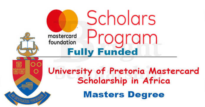 University of Pretoria Mastercard Scholarship 2023-24 in Africa (Fully Funded)
