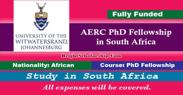 AERC PhD Fellowship 2023 in Africa (Fully Funded)