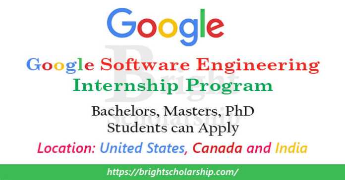 Google Software Engineering Intern 2023-24 (Paid) | Google Software Internship
