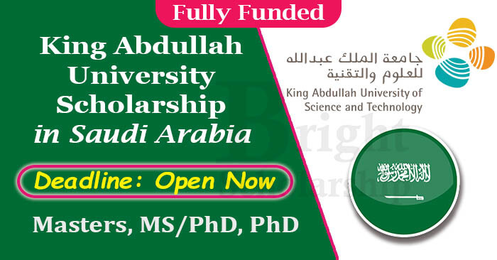 King Abdullah University Scholarship 2023 in Saudi Arabia (Fully Funded)