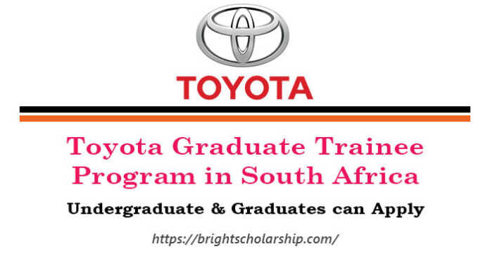 Toyota Graduate Trainee Program 2023 in South Africa (Paid)