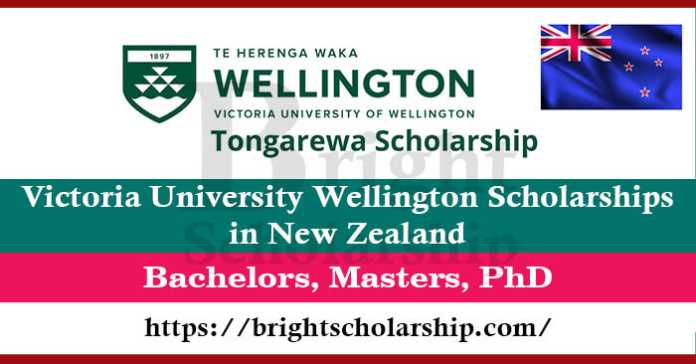 Victoria University Wellington Scholarships 2023 in New Zealand (Funded)