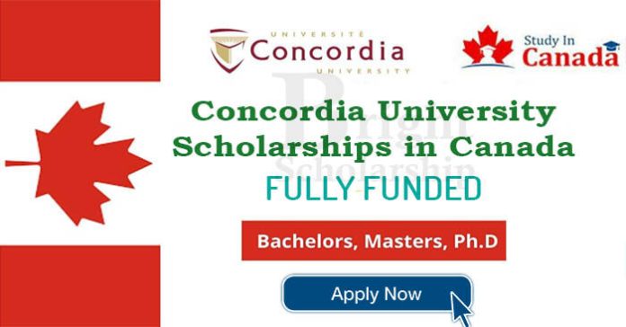 Concordia University Scholarships 2023-24 in Canada (Funded)