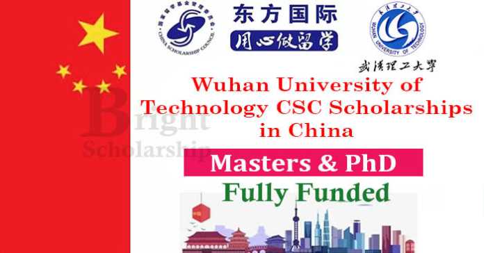 Wuhan University of Technology CSC Scholarships 2023-24 in China (Fully Funded)