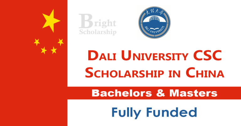 Dali University CSC Scholarship 2024-25 in China (Fully Funded)