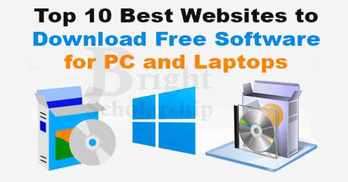 Top 10 Best Websites to Download Free Software for PC and Laptops