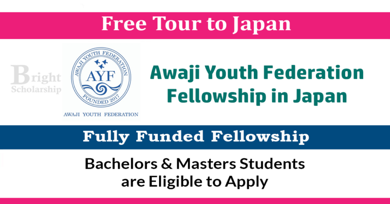 Awaji Youth Federation Fellowship 2024 in Japan (Fully Funded) | Free tour to Japan