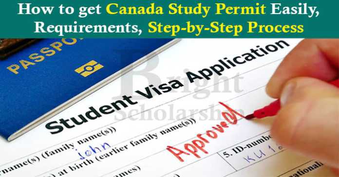 How to get Canada Study Permit Easily, Requirements, Process 2023