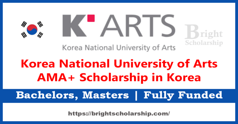 Korea National University of Arts Scholarship 2024-25 in Korea (Fully Funded)
