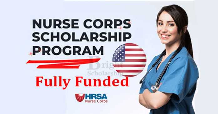 Nurse Corps Scholarship Program 2023-24 in USA (Fully Funded)