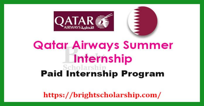 Qatar Airways Summer Internship 2023 Online Apply (Paid)