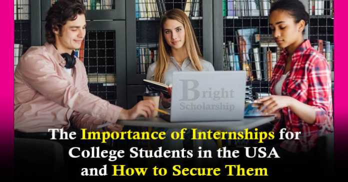 The Importance of Internships for College Students in the USA and How to Secure Them