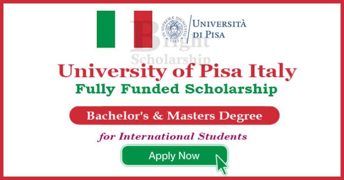 University of Pisa Scholarship 2023-24 in Italy (Fully Funded)