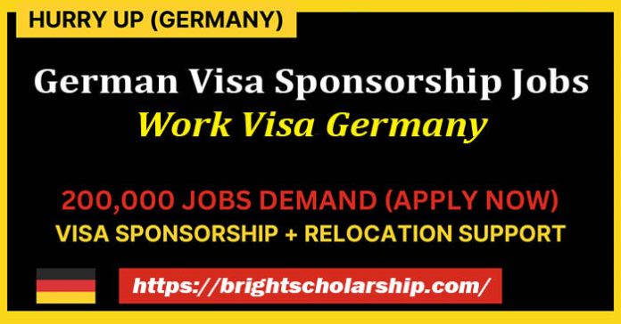 Visa Sponsorship Jobs in Germany 2023 | Work Visa Germany