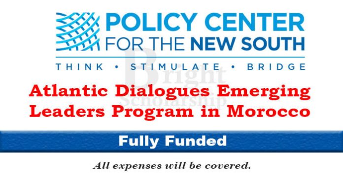 Atlantic Dialogues Emerging Leaders Program 2023 in Morocco (Fully Funded)