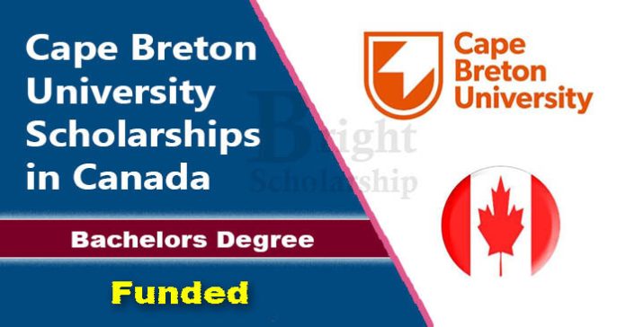 Cape Breton University Scholarships 2023-24 in Canada (Funded)