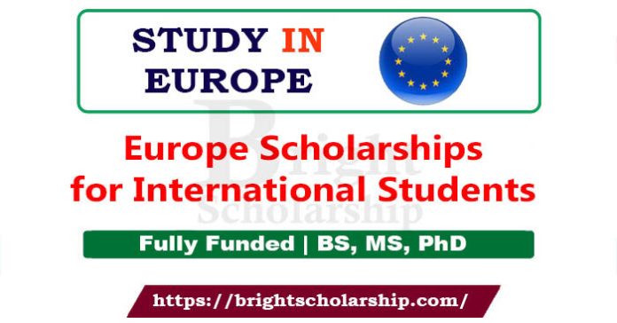Europe Scholarships for International Students 2023-24
