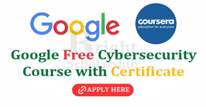 google free cybersecurity course 2023