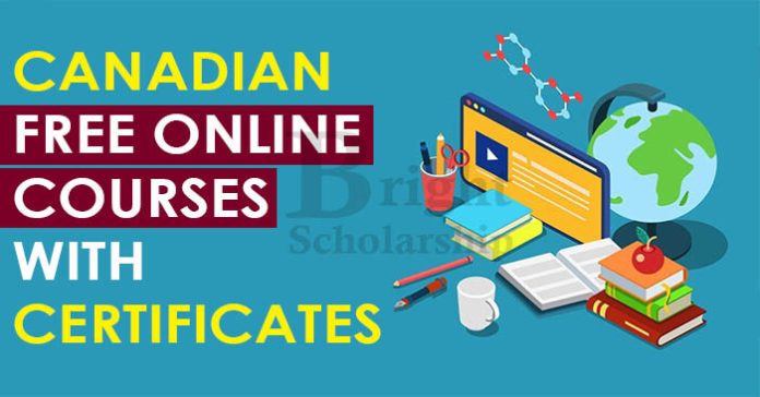 Canadian Free Online Courses 2023 24 With Certificates 696x364 