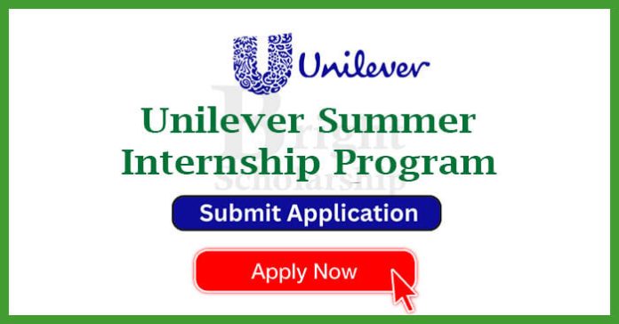 Unilever Summer Internship 2023 | Submit Applications