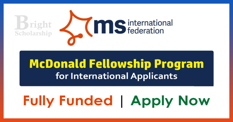 McDonald Fellowship Program 2024 (Fully Funded)
