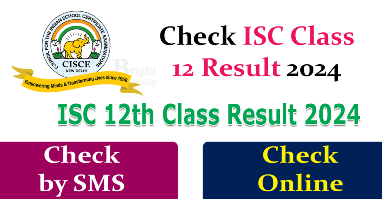 Announced: Check ISC Class 12 Result 2024 | ISC 12th Class Result 2024