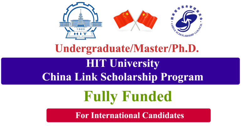 HIT University China Link Scholarship 2024-25 in China (Fully Funded)