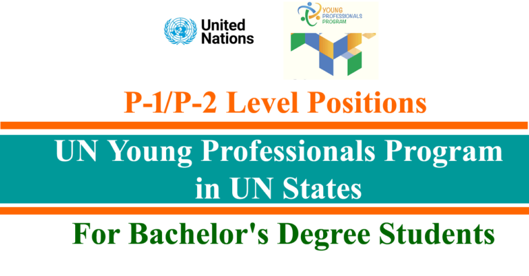 UN Young Professionals Program 2024 UN YPP Careers