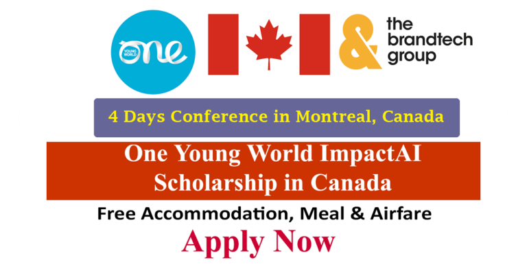 One Young World ImpactAI Scholarship 2024 in Canada (Fully Funded)