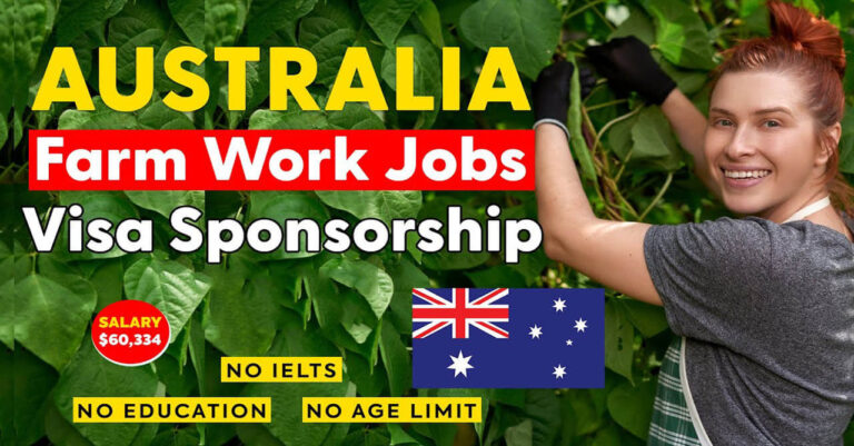 Australian Farm Working Visa Sponsorship Jobs 2024 (Apply Now)