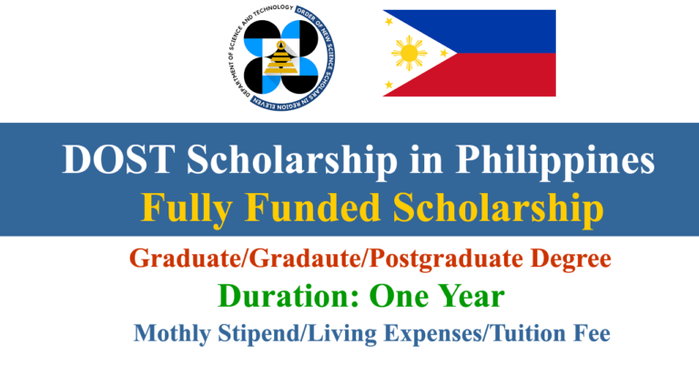 DOST Scholarship 2024-25 in Philippines (Fully Funded)