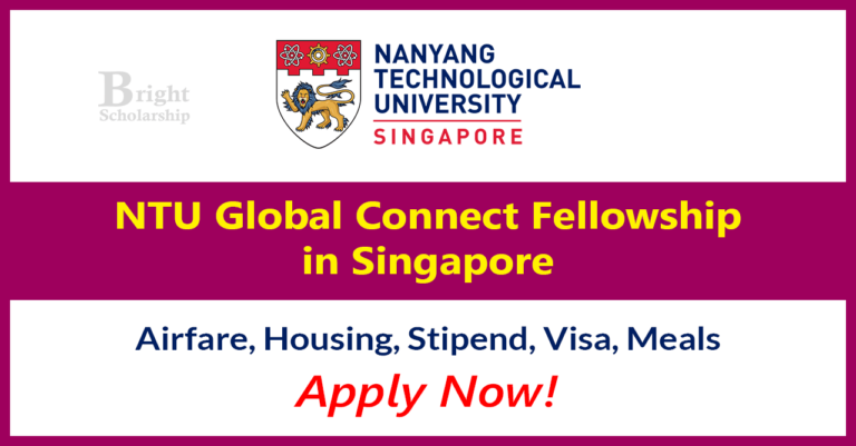 NTU Global Connect Fellowship 2025 in Singapore (Fully Funded)
