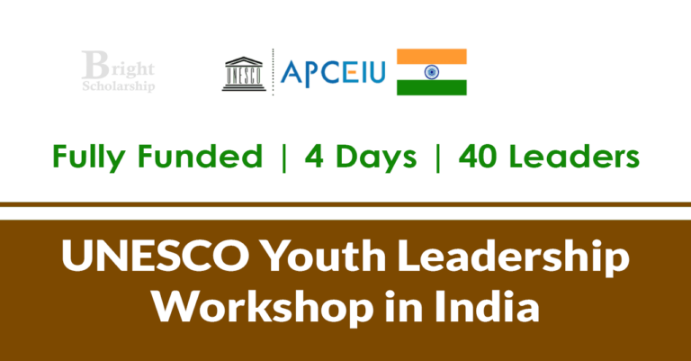 UNESCO Youth Leadership Workshop 2025 in India (Fully Funded)