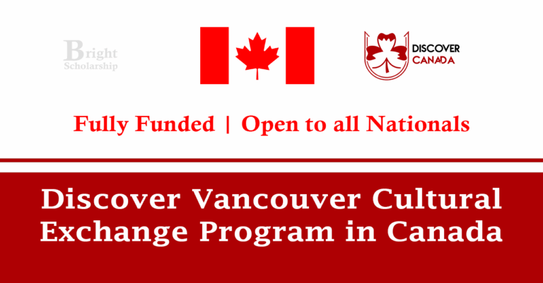 Discover Vancouver Cultural Exchange Program 2025 in Canada (Fully Funded)