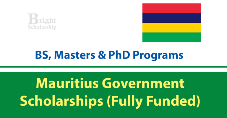 Mauritius Government Scholarships 2025 (Fully Funded)